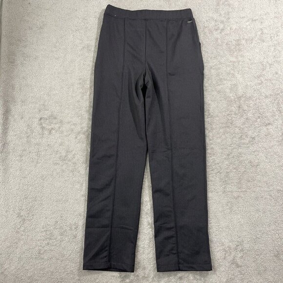 NEW Mondetta Ladies M Pull-On Herringbone Straight Leg Sweatpants Black - Picture 3 of 8
